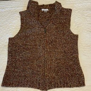 Christopher & Banks Hooded Sweater Vest